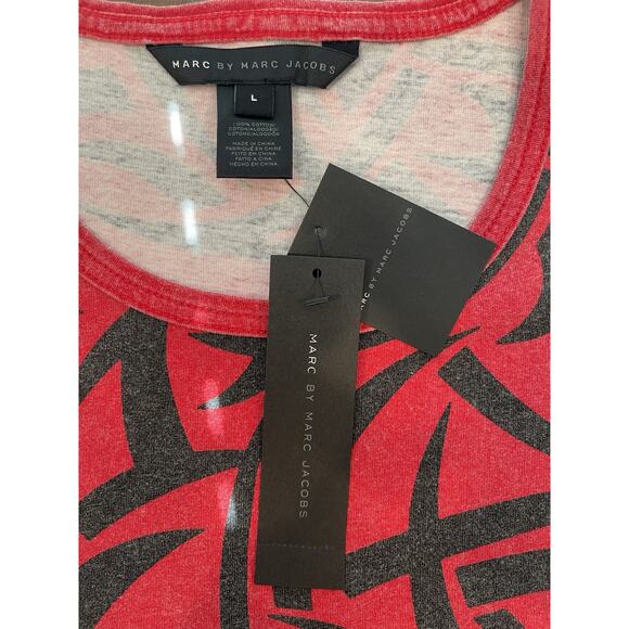 Marc Jacobs Women's Ryder Motorcross Tee Large🔥NEW🔥$128 Retail Racing Uprising - Picture 5 of 8